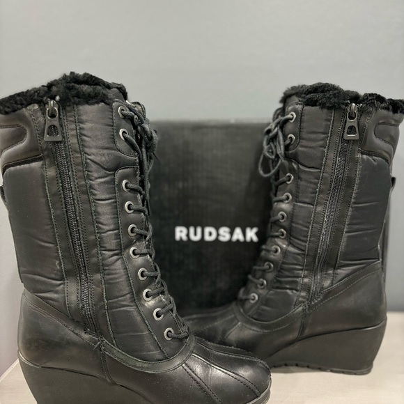 Rudsak Wedge Winter Boots - Picture 2 of 4